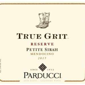 Parducci 2017 True Grit Reserve Petite Sirah - Red Wine