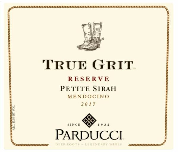 Parducci 2017 True Grit Reserve Petite Sirah - Red Wine