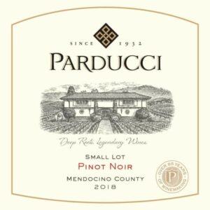 Parducci 2018 Small Lot Pinot Noir - Red Wine