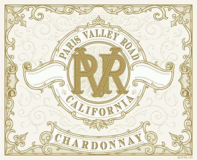 Paris Valley Road 2018 Chardonnay - White Wine