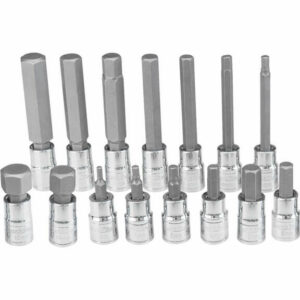 Park Tool Hex Bit - 68mm L/15mm - Silver