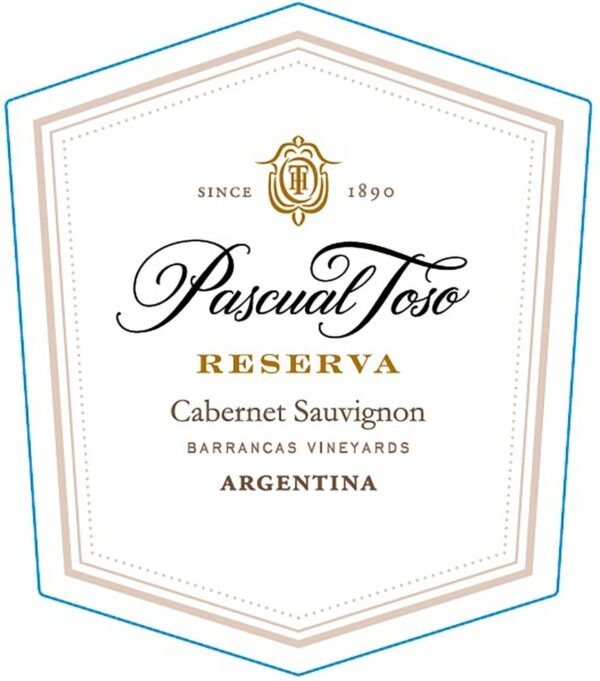 Pascual Toso 2016 Reserva Cabernet Sauvignon - Red Wine