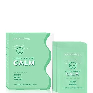 Patchology Little Helper Calm Supplement Strip, Pack of 6