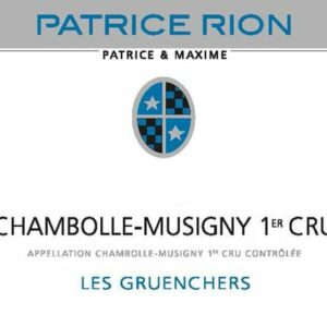 Patrice Rion 2014 Chambolle-Musigny Les Gruenchers Premier Cru - Pinot Noir Red Wine