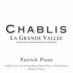 Patrick Piuze 2018 Chablis La Grande Vallee - Chardonnay White Wine