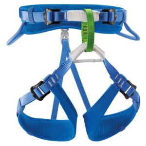 Petzl Charlet Macchu Harness - Kid's Blue One Size