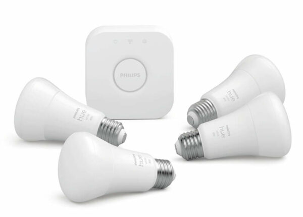 Philips Hue E26 4-Pack Soft White Starter Kit