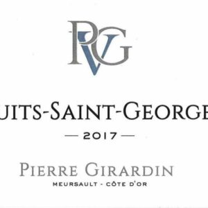 Pierre Girardin 2017 Nuits-St-Georges - Pinot Noir Red Wine