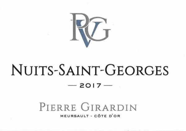 Pierre Girardin 2017 Nuits-St-Georges - Pinot Noir Red Wine