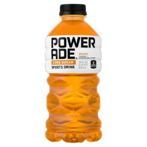 Powerade Sports Drink, Zero Sugar, Orange - 28.0 oz
