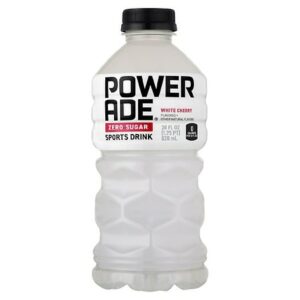 Powerade Sports Drink, Zero Sugar, White Cherry - 28.0 oz