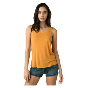 Prana Foundation Scoop Neck Tank - Women's Butterscotch Heather Xs