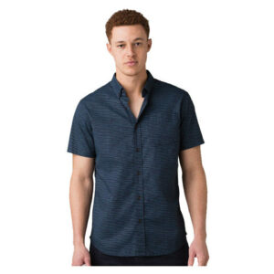 Prana Zuckerfield Shirt Atlantic Lg