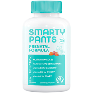 Prenatal Formula Gummy Multivitamins - Fetal Development - Omega 3s,Folate,D3, B12, Vitamin K - Mixed Fruit (80 Gummies)