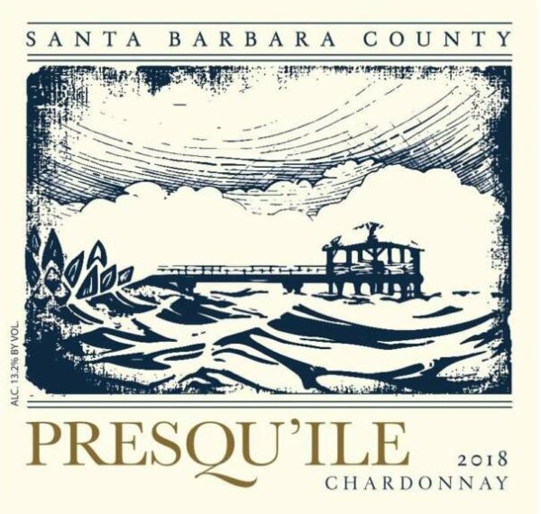 Presqu'ile 2018 Santa Barbara Chardonnay - White Wine