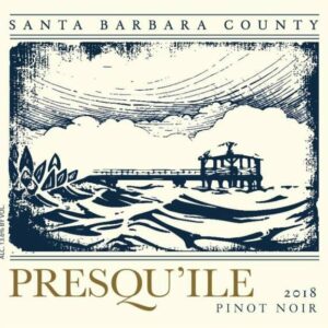 Presqu'ile 2018 Santa Barbara Pinot Noir - Red Wine