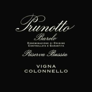 Prunotto 2009 Bussia Vigna Colonnello Barolo Riserva - Nebbiolo Red Wine