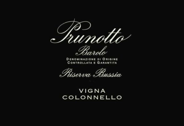 Prunotto 2009 Bussia Vigna Colonnello Barolo Riserva - Nebbiolo Red Wine