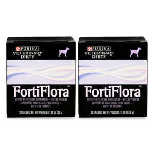 Purina Pet Supplements & Vitamins - Fortiflora Canine Supplement - Set of Two