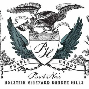 Purple Hands 2017 Holstein Vineyard Pinot Noir - Red Wine