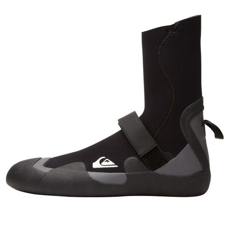 Quiksilver Syncro 5mm Round Surf Booties - Kids' Black 13 Quiksilver Syncro 5mm Round Surf Booties - Kids' Black 13