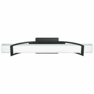 Quoizel PCBD8526 Blade Single Light 26" Wide Integrated LED Bath Bar Earth Black Indoor Lighting Bathroom Fixtures Bath Bar