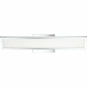 Quoizel PCFH8525 Flash Single Light 24" Wide Integrated LED Bath Bar Polished Chrome Indoor Lighting Bathroom Fixtures Bath Bar