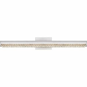 Quoizel PCKM8533 Kimber Single Light 32" Wide Integrated LED Bath Bar Brushed Aluminum Indoor Lighting Bathroom Fixtures Bath Bar