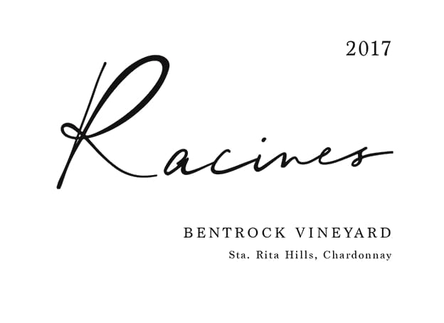 Racines 2017 Bentrock Vineyard Chardonnay - White Wine