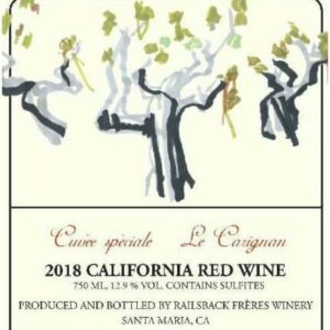 Railsback Freres 2018 Cuvee Speciale Le Carignan - Red Wine