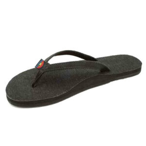 Rainbow Hemp Single Layer Sandals - Women's Black L10-9.5/10.5