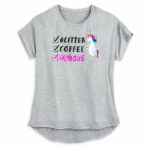 Rainbow Unicorn T-Shirt for Women Inside Out Official shopDisney