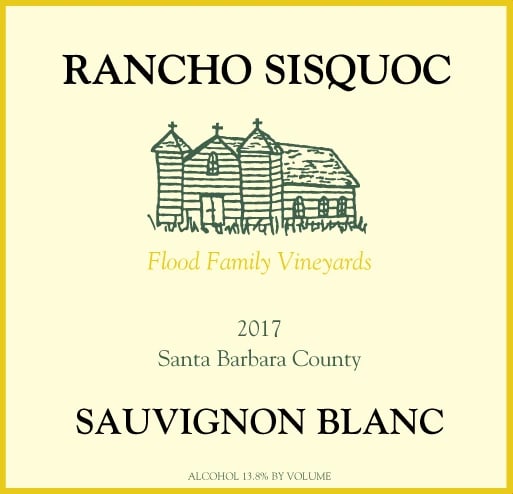 Rancho Sisquoc 2017 Sauvignon Blanc - White Wine