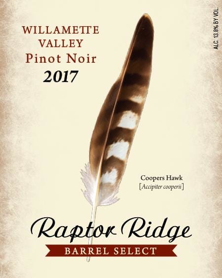 Raptor Ridge 2017 Barrel Select Pinot Noir - Red Wine