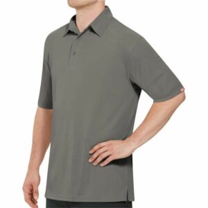 Red Kap Men's Performance Knit Flex Series Pro Work Polo Shirt Gray, 2X-Large - Men's Longsleeve Work Shirts at Academy Sports