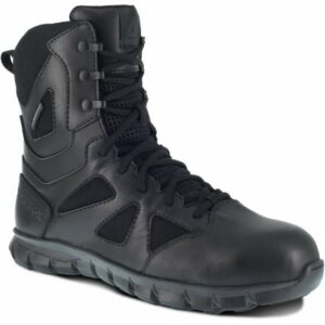 Reebok Men's 8 in SubLite Cushion EH Composite Toe Tactical Boots Black, 14 - Service Shoes at Academy Sports - RB8807
