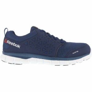 Reebok Men's Sublite Cushion EH Alloy Toe Lace Up Work Shoes Navy Blue, 14 - Lace St Work Boots at Academy Sports - RB4043