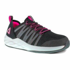 Reebok Women's Athletic Astroride Work Shoes Black/Pink, 10 - Women's Work Boots at Academy Sports