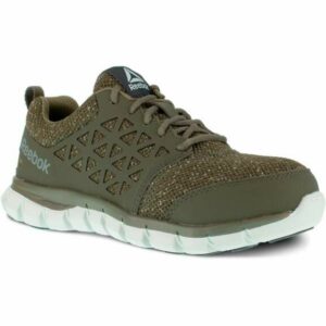 Reebok Women's Sublite Cushion Composite Toe Lace Up Work Shoes O Green, 6 - Women's Work Boots at Academy Sports
