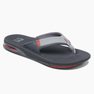 Reef Fanning Low Sandals - Men's Grey/red 10.0
