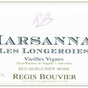 Regis Bouvier 2016 Marsannay Longeroies Vieilles Vignes Rouge - Pinot Noir Red Wine