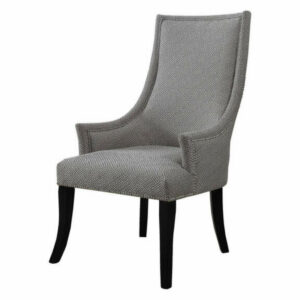 Republic Taupe With Light Gray Living Room Accent Chair