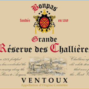 Reserve de Bonpas 2018 Ventoux - Rhone Blends Red Wine