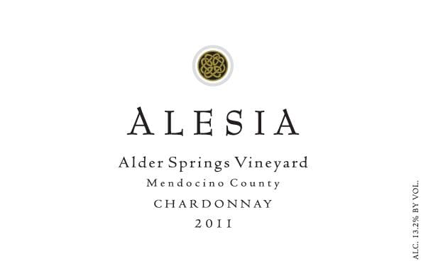 Rhys Vineyards 2011 Alesia Alder Springs Vineyard Chardonnay - White Wine