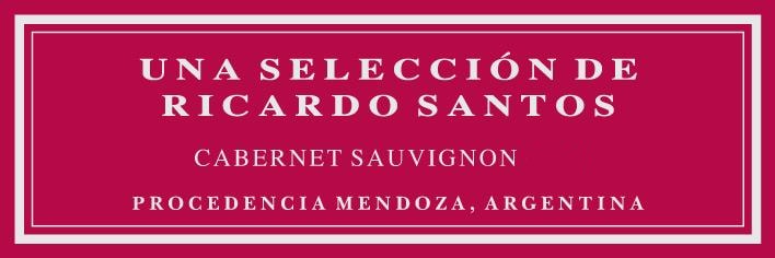 Ricardo Santos 2017 Cabernet Sauvignon - Red Wine