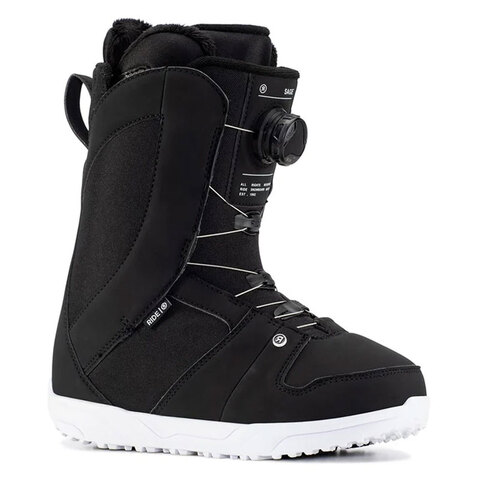 Ride Sage Snowboard Boots - Women's Black 8.5 Ride Sage Snowboard Boots - Women's Black 8.5