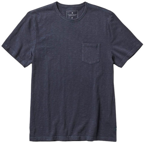 Roark Well Worn Knit Pocket Tee - Men's Navy Md Roark Well Worn Knit Pocket Tee - Men's Navy Md