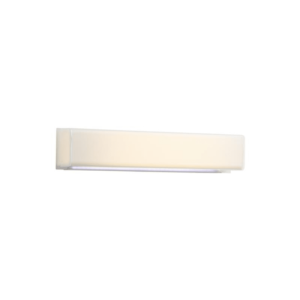 Robern RTL20FLIZNL R3 Single Light 20" Bathroom Bath Bar with White Shade and Night Light Indoor Lighting Bathroom Fixtures Bath Bar