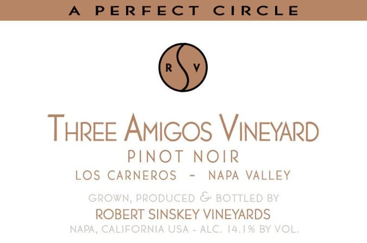 Robert Sinskey 2014 Three Amigos Pinot Noir - Red Wine