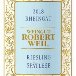 Robert Weil 2018 Estate Riesling Spatlese - White Wine